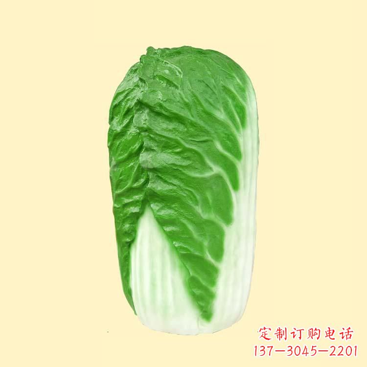 哈尔滨玻璃钢大白菜雕塑