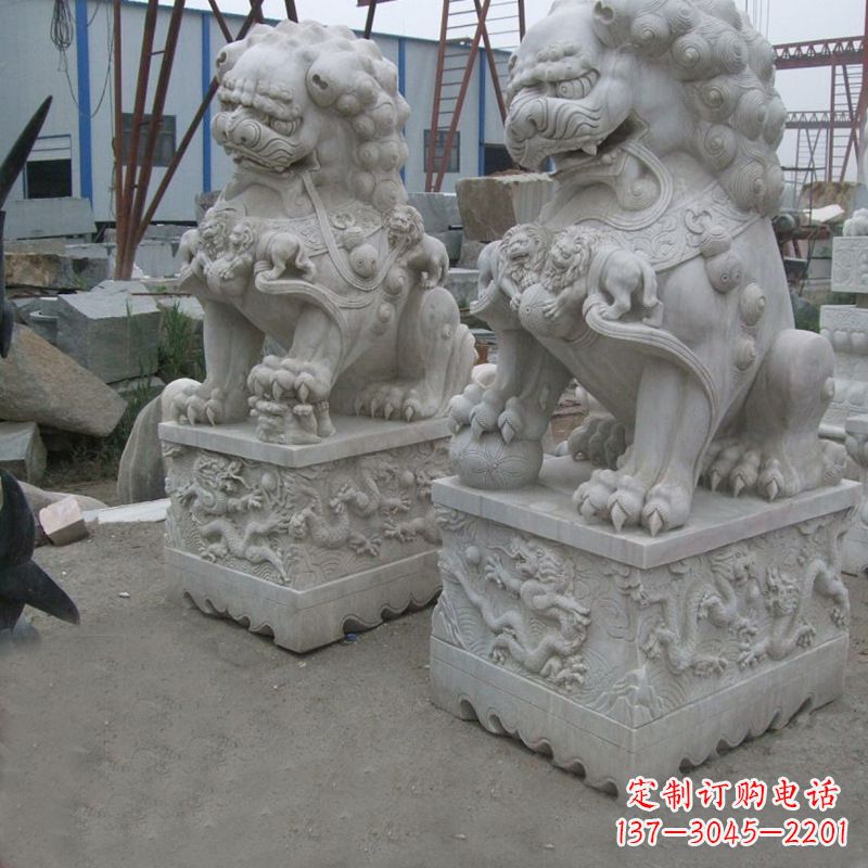 哈尔滨北京青铜狮子雕塑