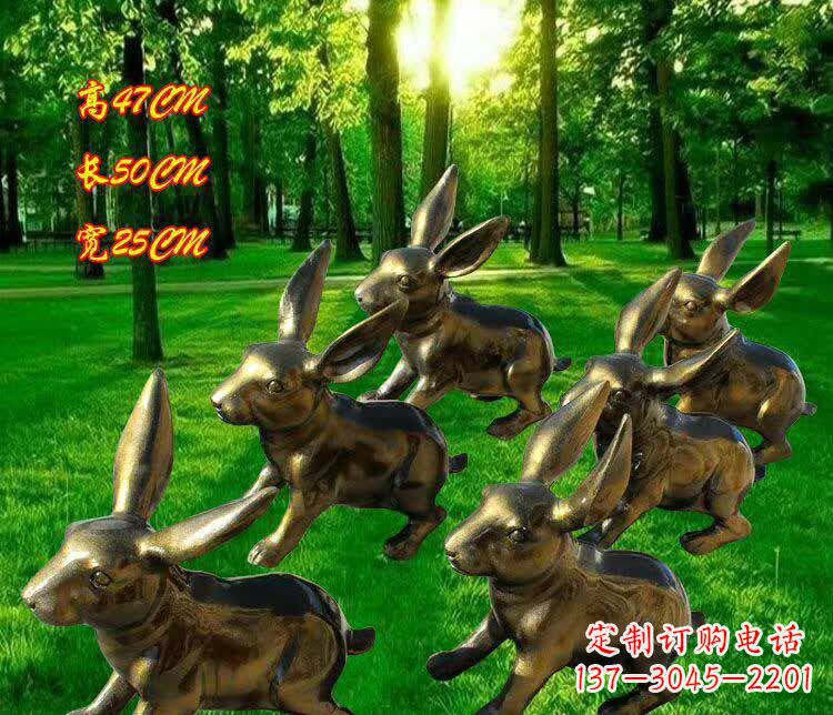 哈尔滨兔子雕塑——激情活力的象征