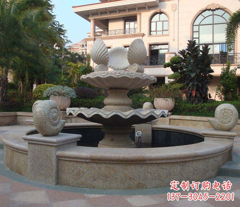 哈尔滨新款室外喷泉装饰景观石雕