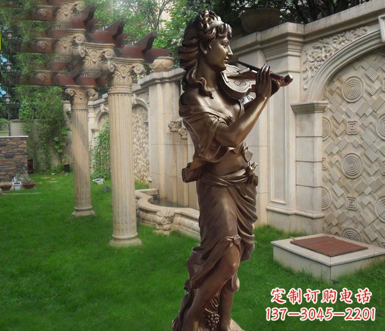 哈尔滨玻璃钢女人雕塑