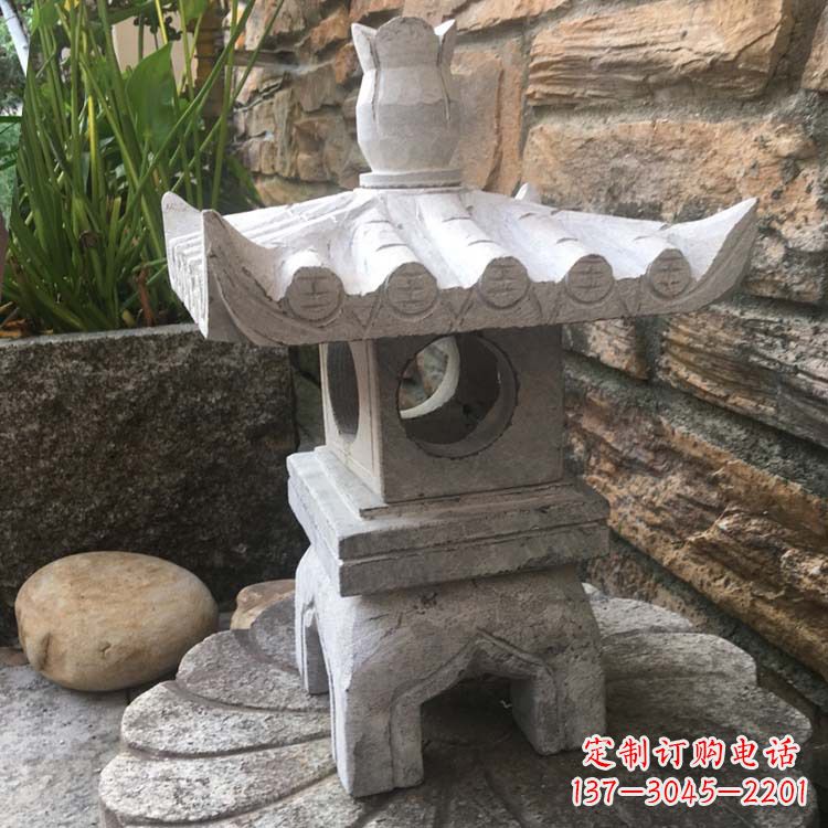 哈尔滨别墅园林石灯