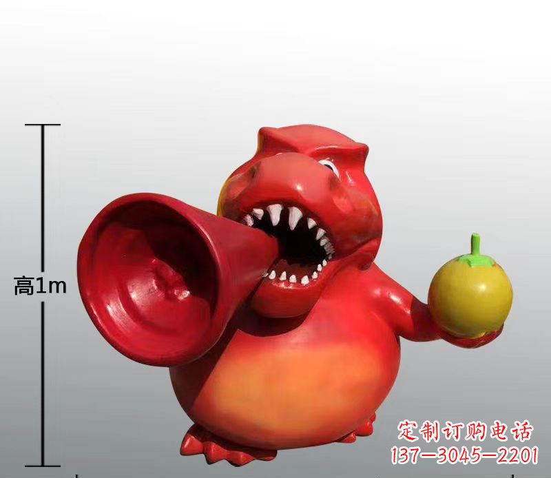 哈尔滨玻璃钢卡通动物雕塑