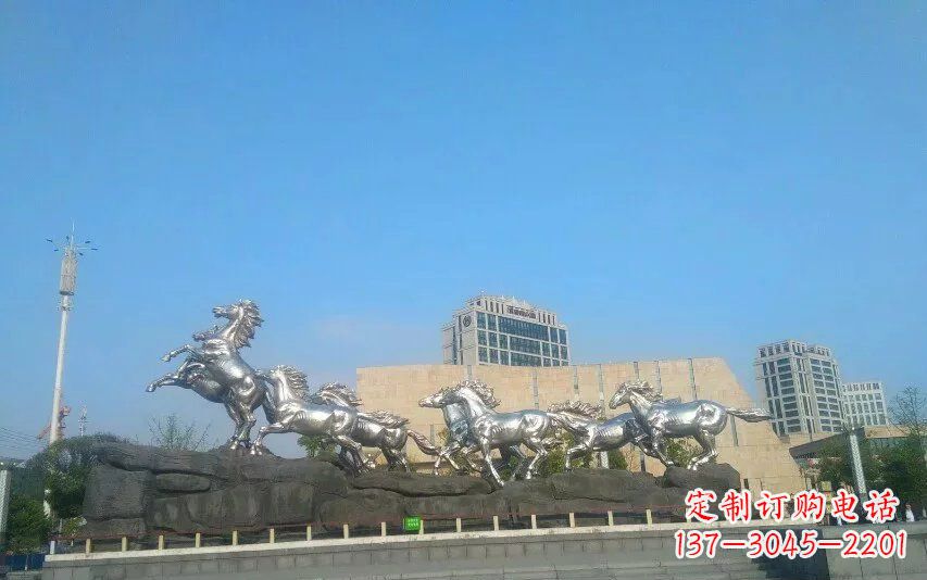 哈尔滨不锈钢动物雕塑精美的艺术品