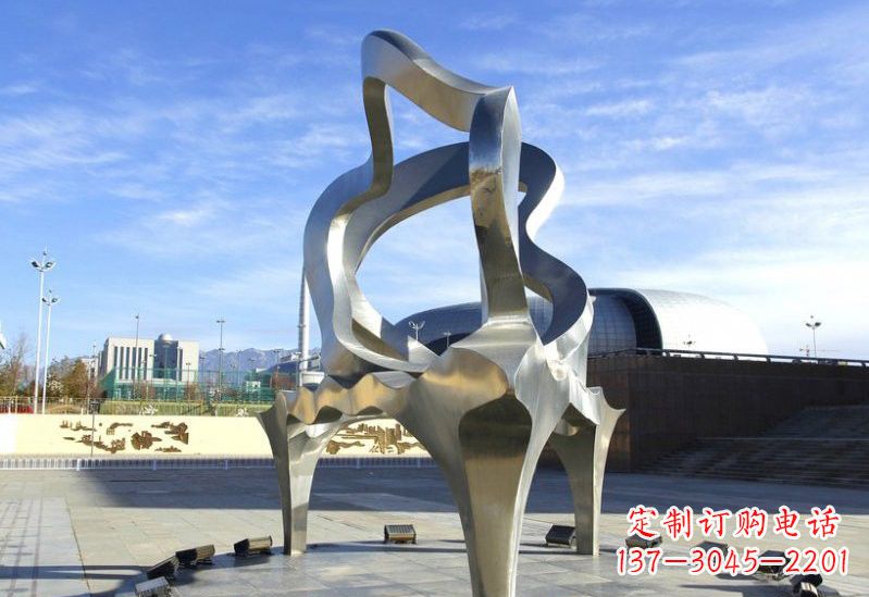 哈尔滨不锈钢钢琴雕塑