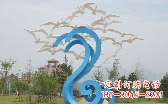 哈尔滨不锈钢海鸥雕塑