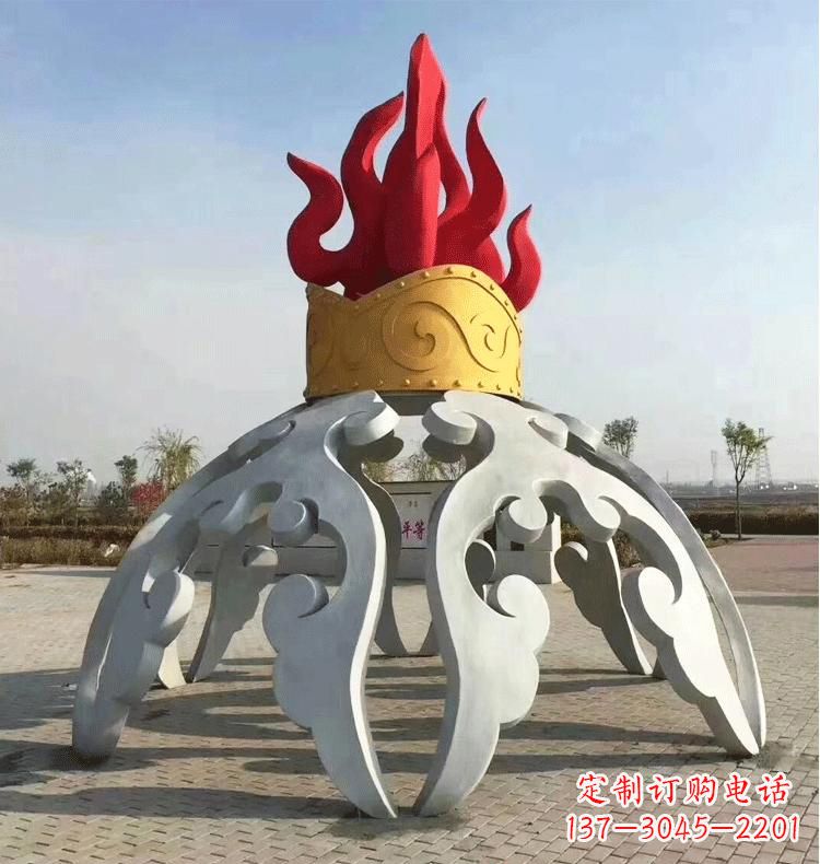 哈尔滨不锈钢拱门雕塑精致而又充满艺术气息