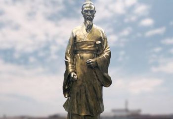 哈尔滨玻璃钢制屈原雕塑