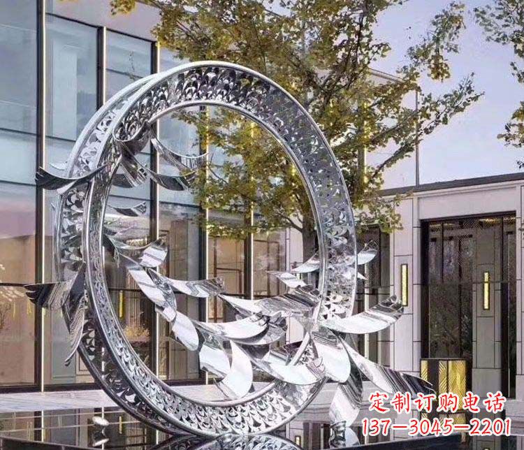 哈尔滨大雁雕塑象征着永恒的美丽
