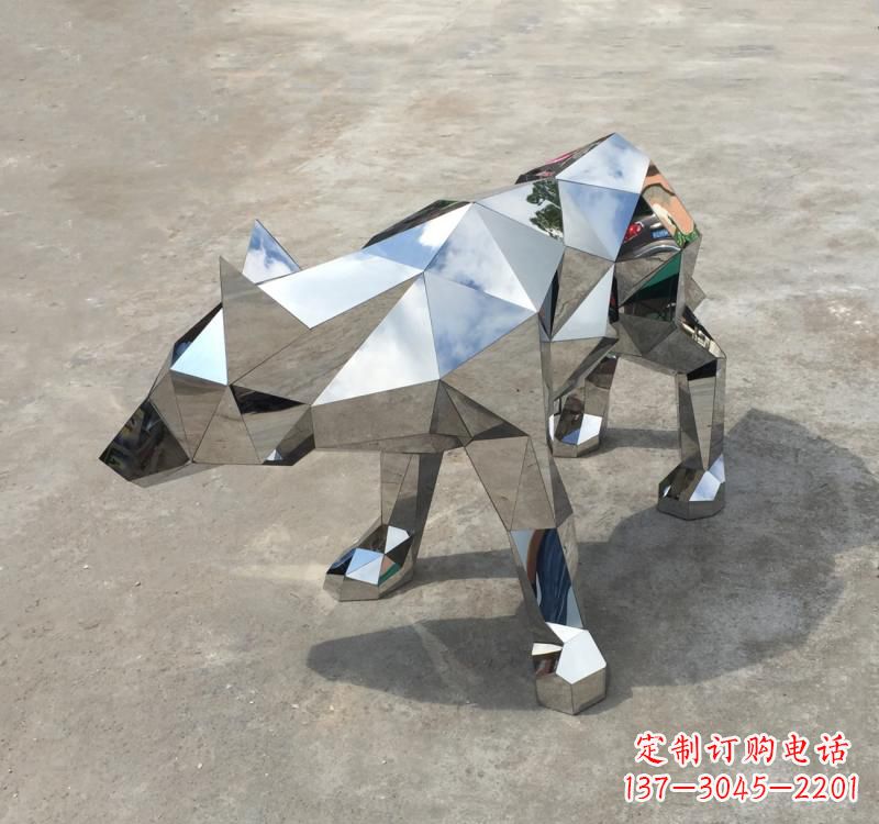 哈尔滨不锈钢动物雕塑——艺术与自然的完美结合