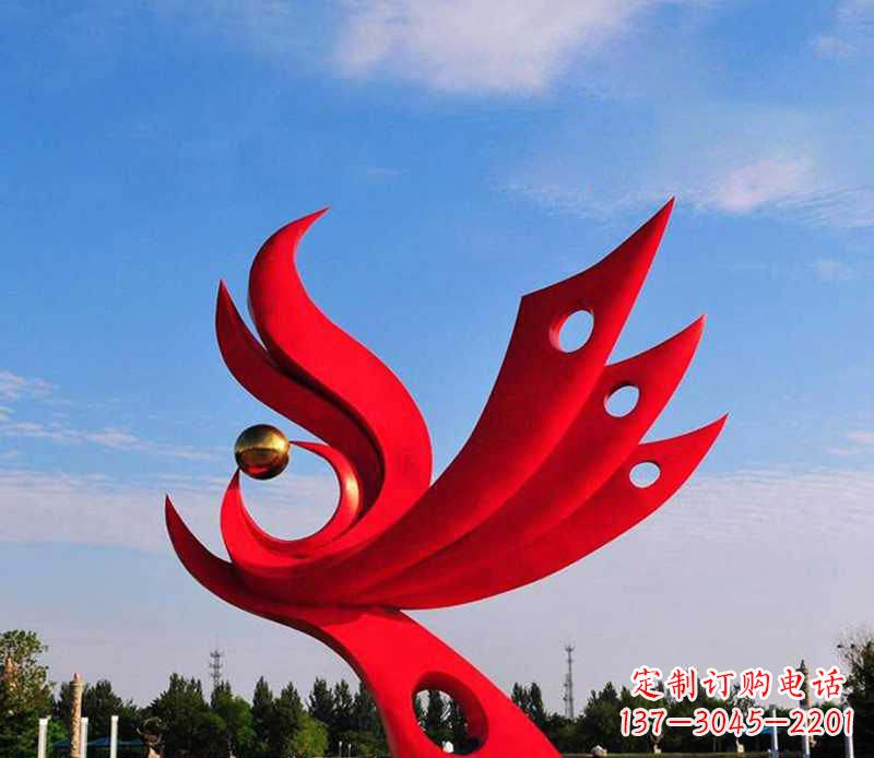 哈尔滨不锈钢凤凰灵动传神