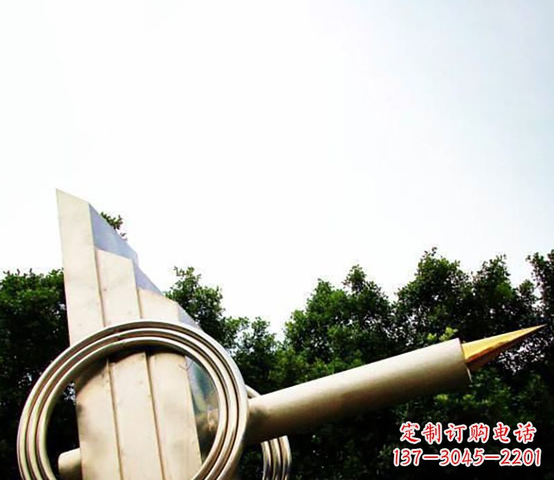 哈尔滨不锈钢钢笔雕塑