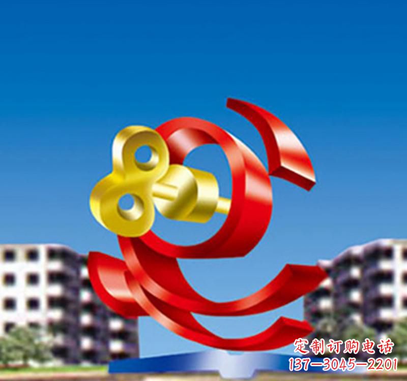 哈尔滨不锈钢飘带雕塑给公园景观带来独特美感