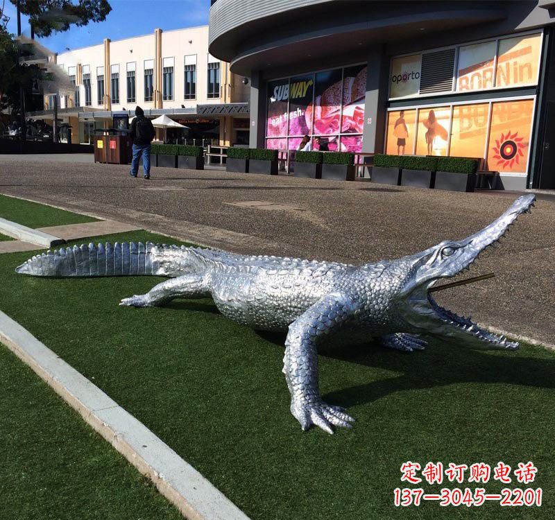 哈尔滨不锈钢动物雕塑精美而具有艺术价值