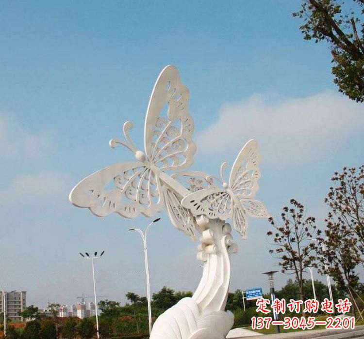哈尔滨不锈钢蝴蝶雕塑