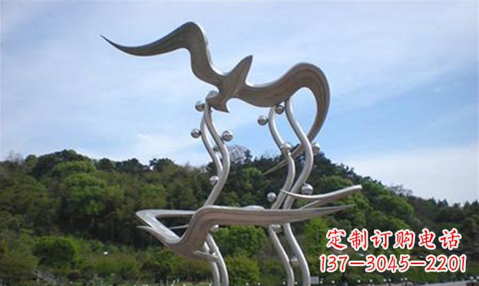 哈尔滨海鸥雕塑传递自然之美