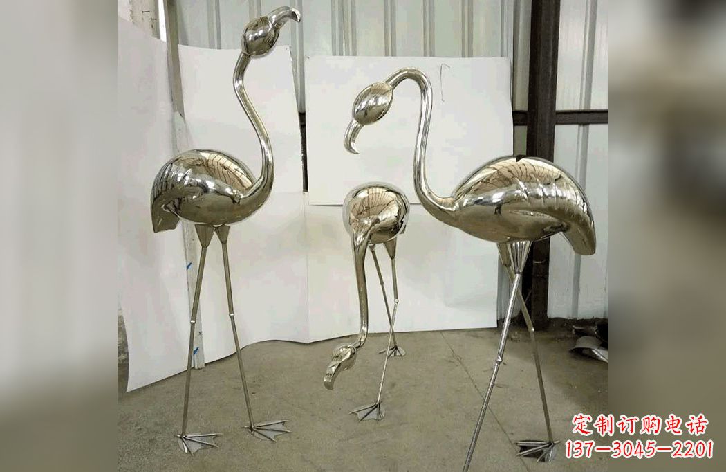 哈尔滨不锈钢火烈鸟——雕塑之美