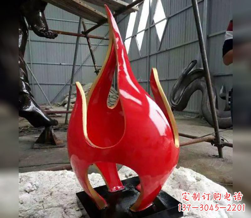 哈尔滨不锈钢火龙果雕塑传承传统文化的艺术品