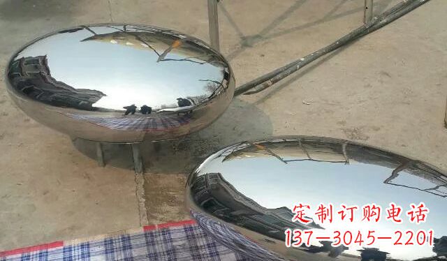 哈尔滨不锈钢鸡蛋蛋雕塑