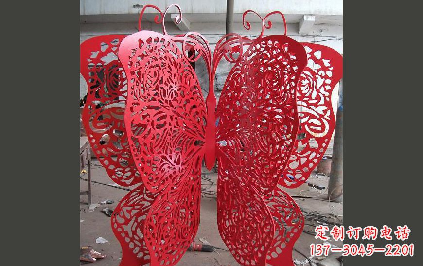 哈尔滨不锈钢蝴蝶公园景观雕塑
