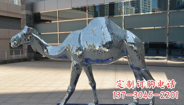 哈尔滨不锈钢骆驼雕塑一种充满浪漫情怀的艺术品
