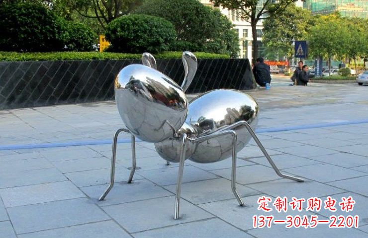 哈尔滨不锈钢蚂蚁雕塑艺术的传承与精美