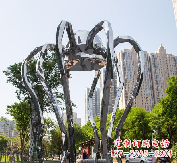 哈尔滨精致的不锈钢螃蟹雕塑