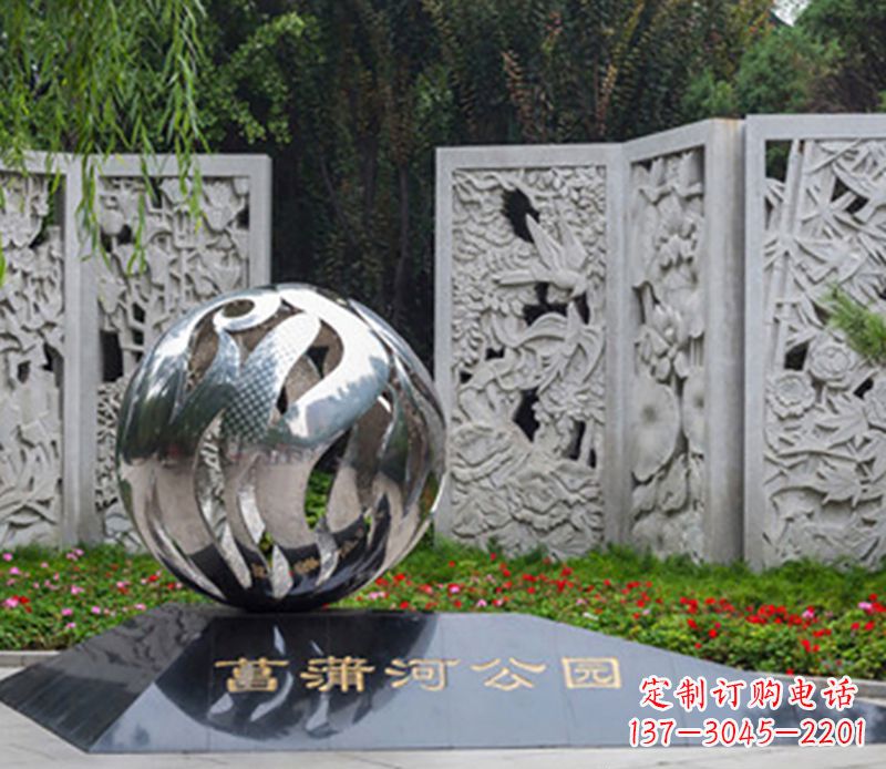 哈尔滨飘带雕塑不锈钢的外部装饰