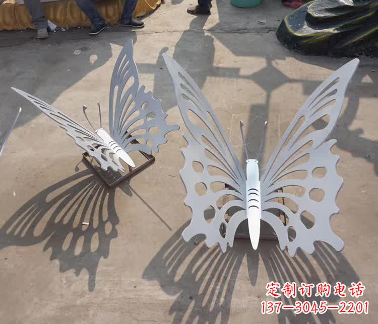 哈尔滨不锈钢铁艺蝴蝶雕塑艺术精灵的魅力
