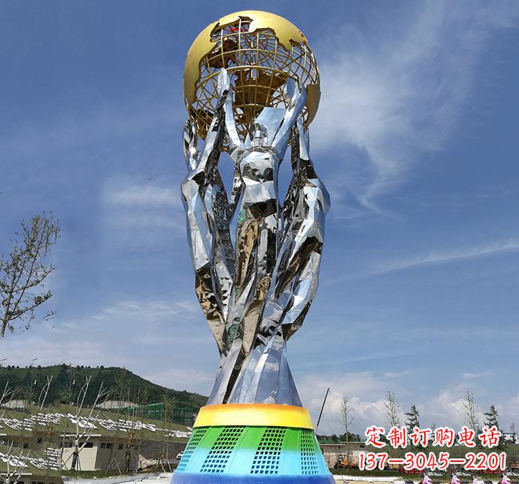 哈尔滨不锈钢艺术地球仪雕塑