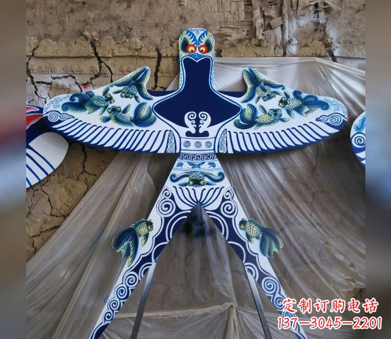 哈尔滨不锈钢蜘蛛侠风筝雕塑的象征