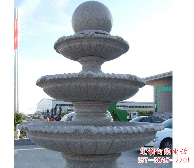 哈尔滨财源滚滚的风水球雕塑