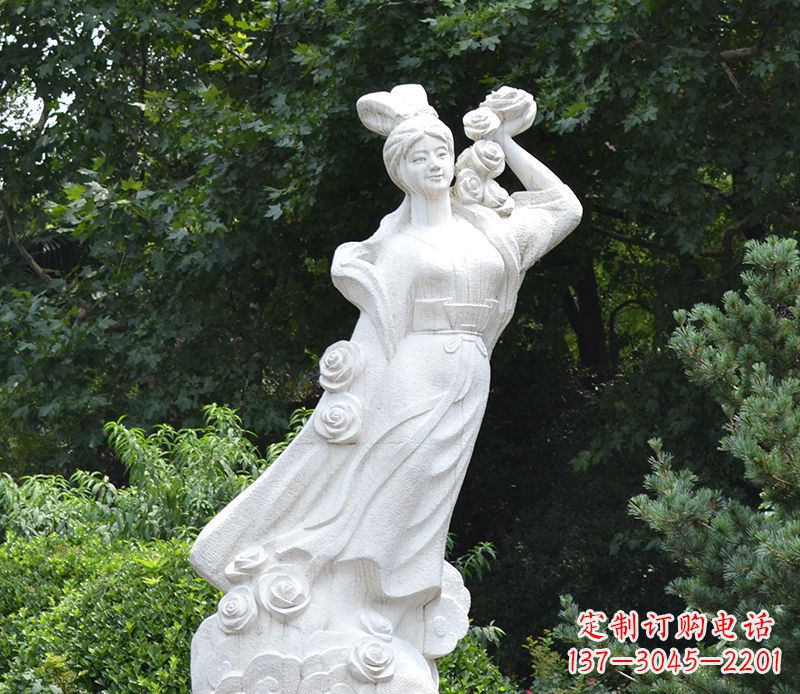 哈尔滨嫦娥奔月石雕绝美之作