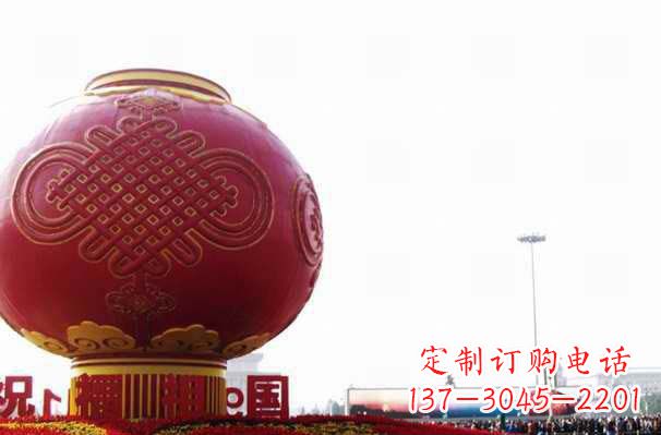 哈尔滨不锈钢灯笼雕塑——美丽城市的艺术装饰