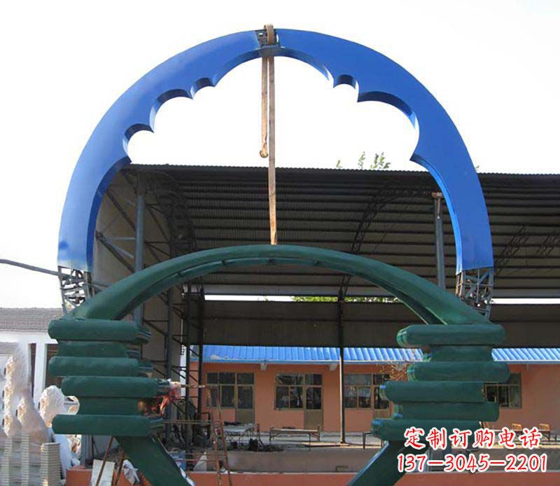 哈尔滨精致的不锈钢圆环雕塑