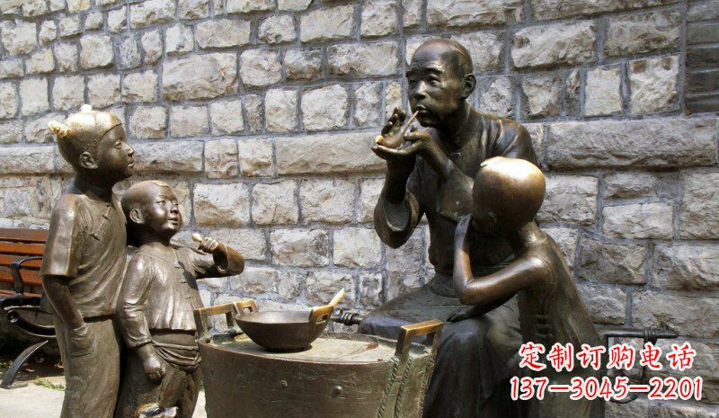 哈尔滨糖果街的精美雕塑