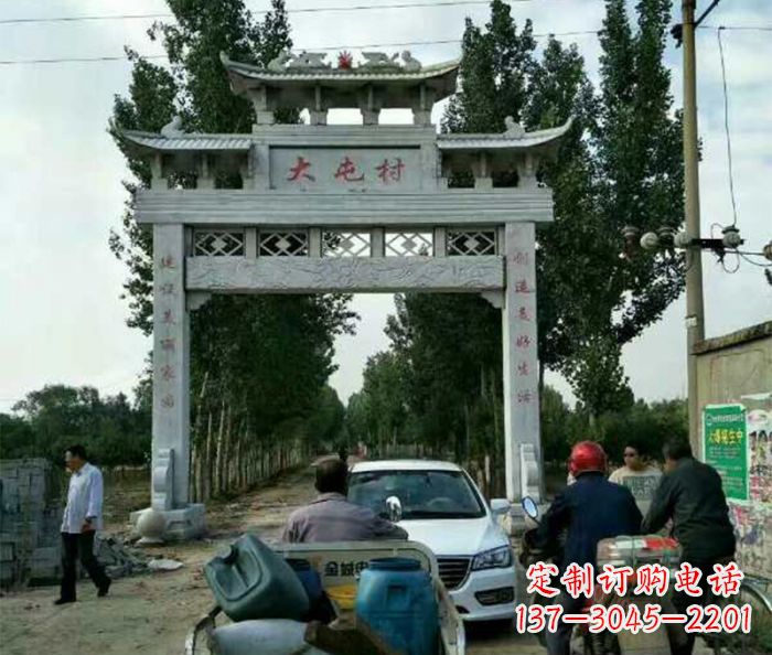 哈尔滨石雕牌坊——传承古老文化的艺术瑰宝