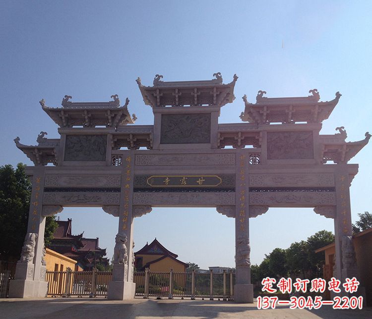 哈尔滨牌坊雕塑——传承民间艺术的精髓