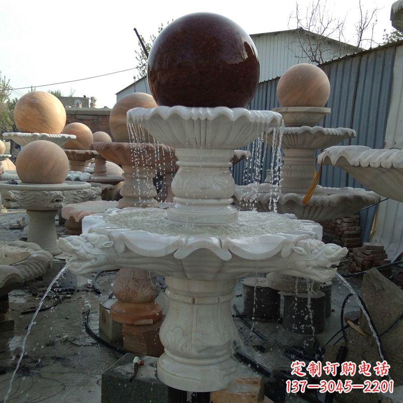 哈尔滨大理石风水球