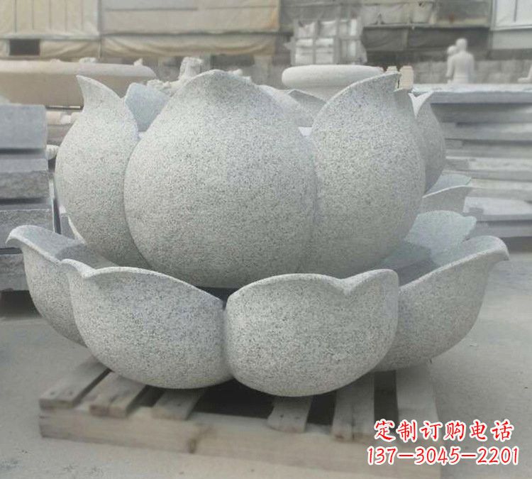 哈尔滨大理石公园莲花喷泉
