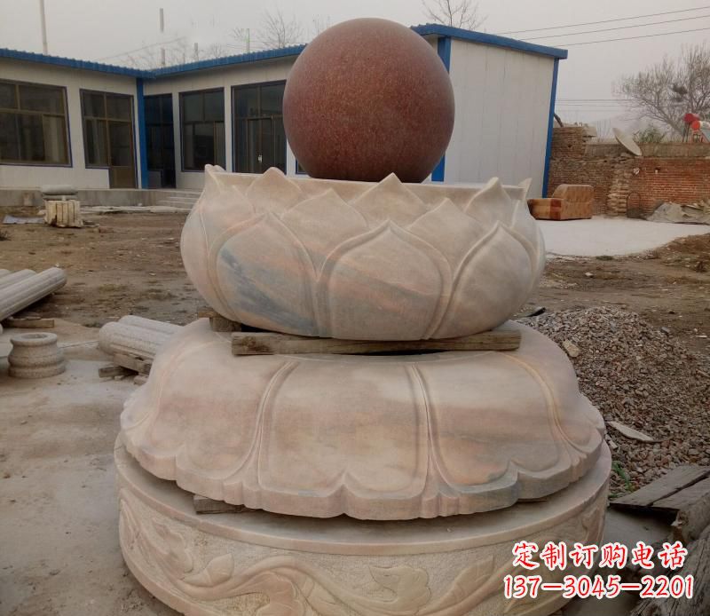 哈尔滨大理石风水球雕塑