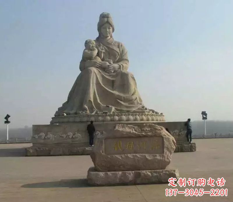 哈尔滨大理石母亲精美雕塑