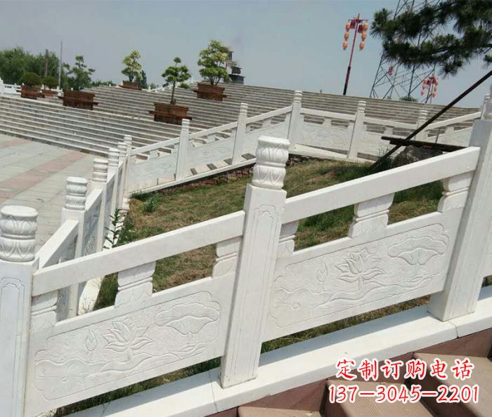 哈尔滨大理石景区栏板石雕 (2)