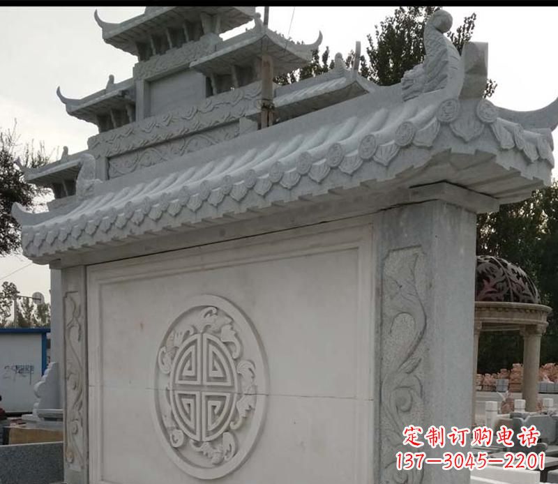 哈尔滨精美大理石影壁雕塑