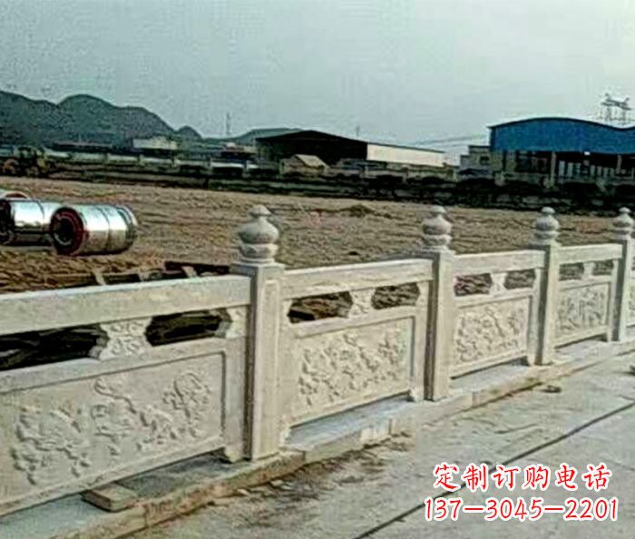 哈尔滨大理石景区栏板石雕 (4)
