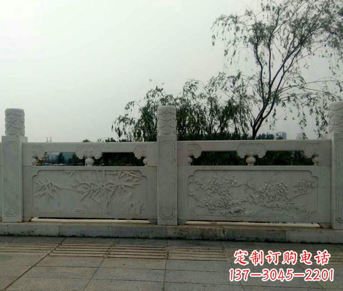 哈尔滨大理石景区栏板石雕 (3)