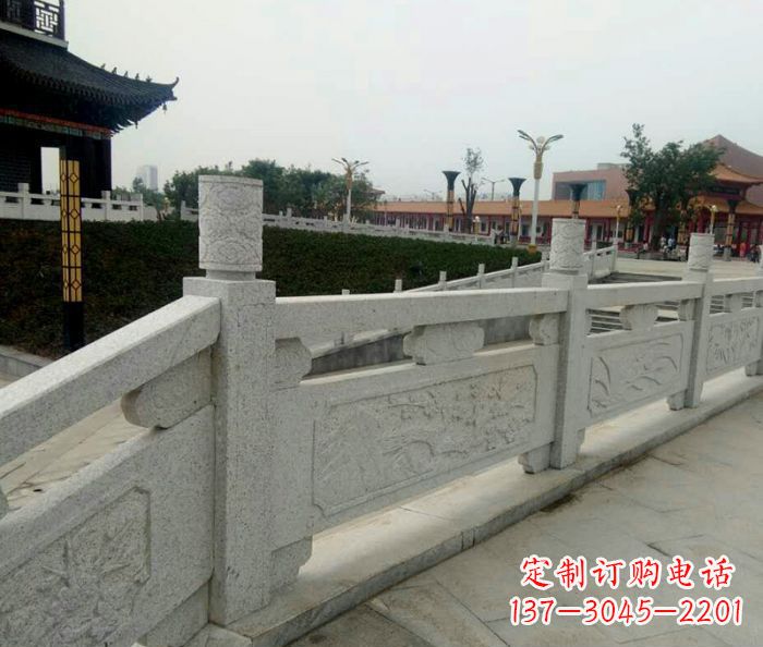 哈尔滨大理石景区栏板石雕_1