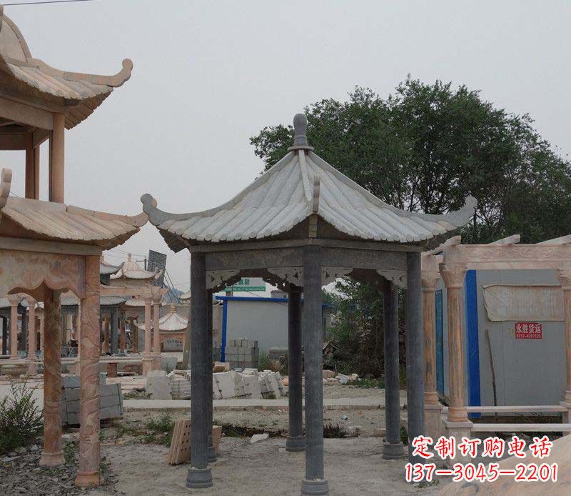 哈尔滨大理石凉亭精美石雕