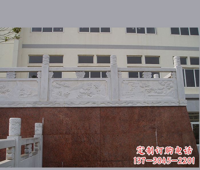 哈尔滨大理石旅游景区石雕栏板