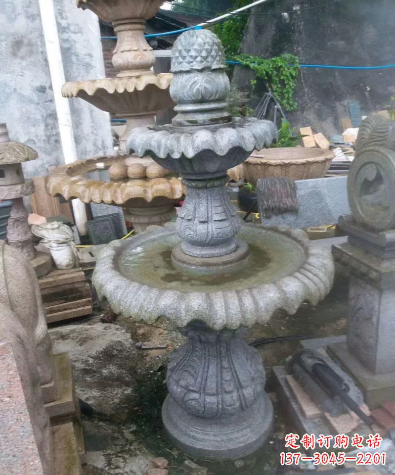 哈尔滨大理石喷泉雕塑 (2)